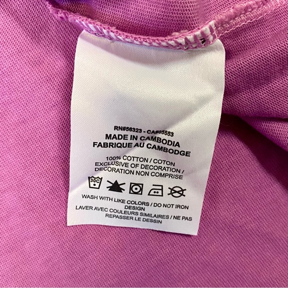 Nike Sportswear Tie Dyed T-Shirt Women’s XL Oversized Fit Pink Blue 100% Cotton - Picture 6 of 8